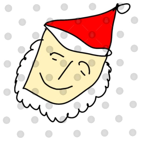 Cartoon Santa Digital Files