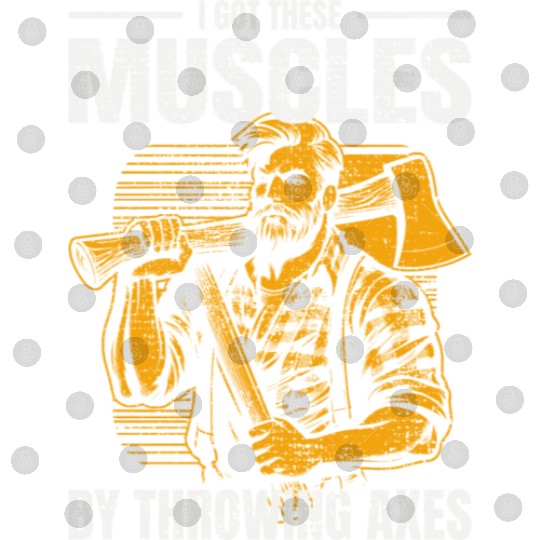 Muscle-Forged Mastery: Lumberjack's Axe Throwing Digital Files
