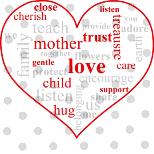 Family Love Heart Digital Files
