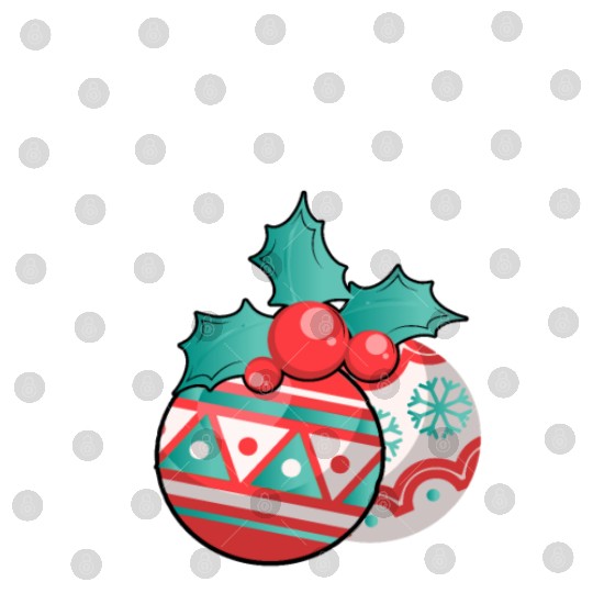 Christmas Nuts Santa Snowflakes Candy Canes Winter Digital Files