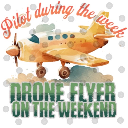 Pilot during the Week Drone Flyer on the Weekend Digital Files