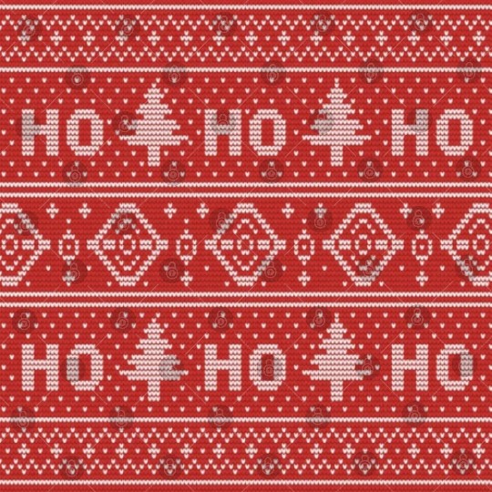 HO HO HO Red Ugly Sweater Christmas FlyingReindeer Digital Files
