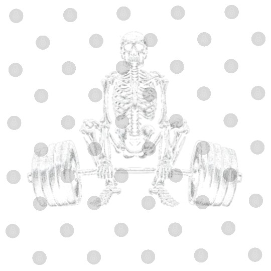 Skeleton Deadlifter Design - Deadlift, Digital Files