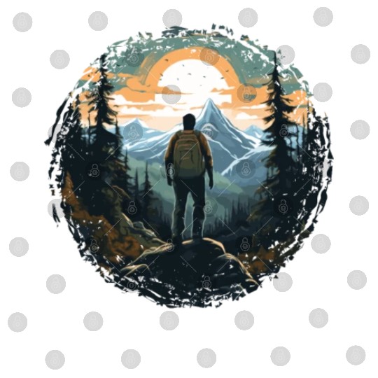 Forest nature trekking adventure Digital Files