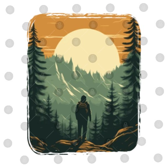 Forest nature trekking adventure Digital Files