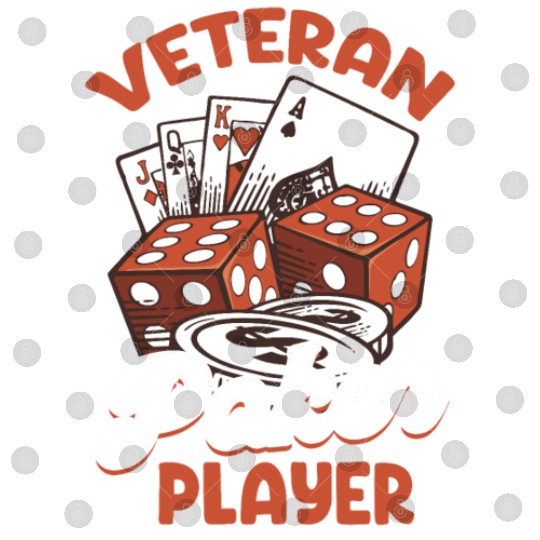 Veteran Poker Player Holdem Dealer Blackjack Digital Files