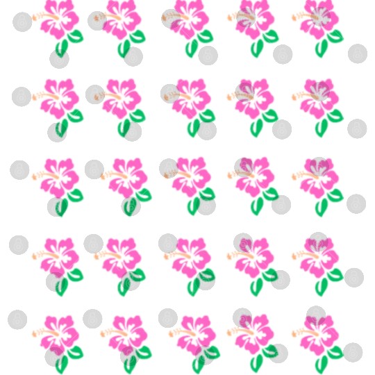 aesthetic pink hibiscus Digital Files