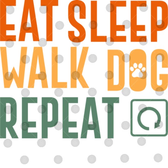 eat sleep walk repeat walking hobby Digital Files
