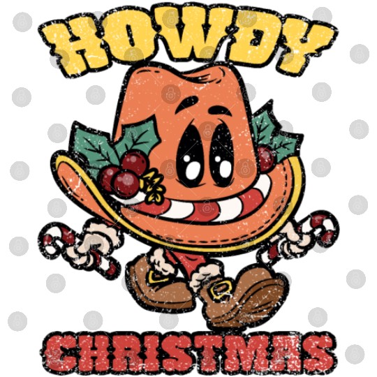 HOWDY CHRISTMAS Digital Files