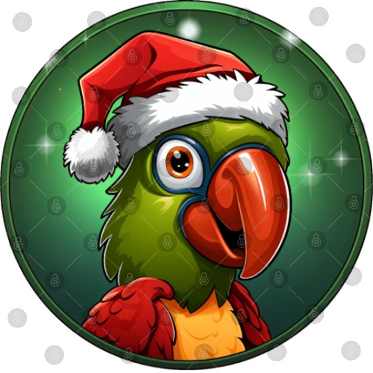 Parrots Christmas Digital Files