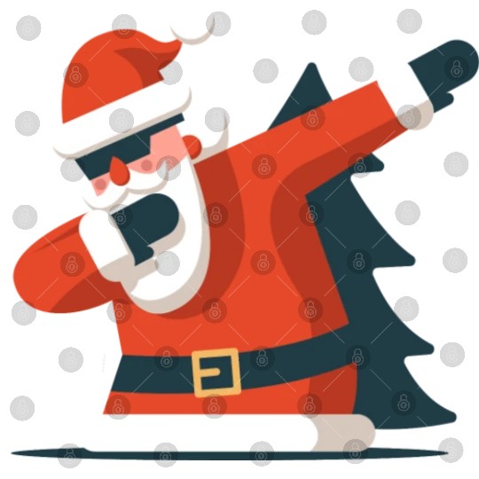 Dabbing Santa Digital Files