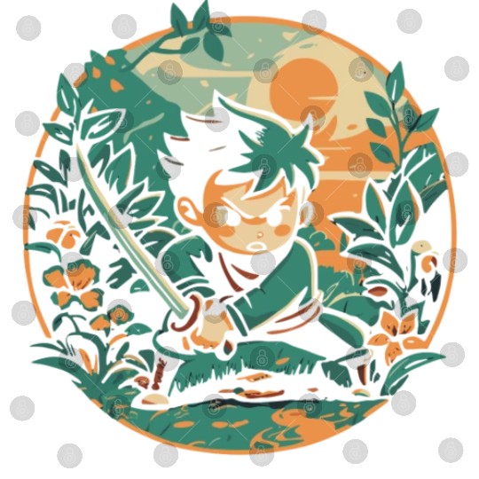 Little Boy Warrior - Fearless and Brave Digital Files