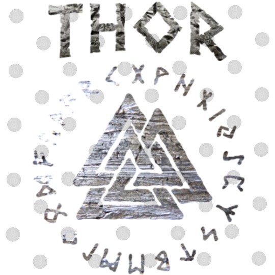Thor Mjolnir Valknut Vikings Runes Digital Files