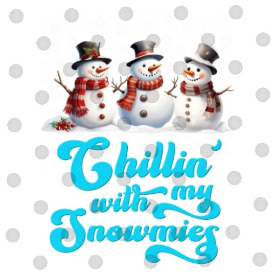 Snowmen Chilling with my Snowmies Winter Digital Files