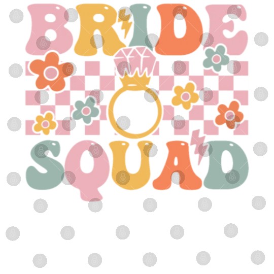 Groovy Bridal Party Bachelorette Party Digital Files