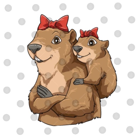 Groundhog Marmot Mom for a Marmot lover groundhog Digital Files