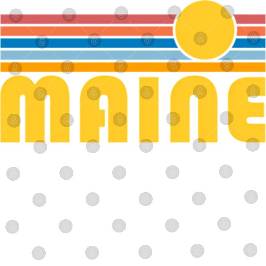 Maine Sunset Maine Digital Files