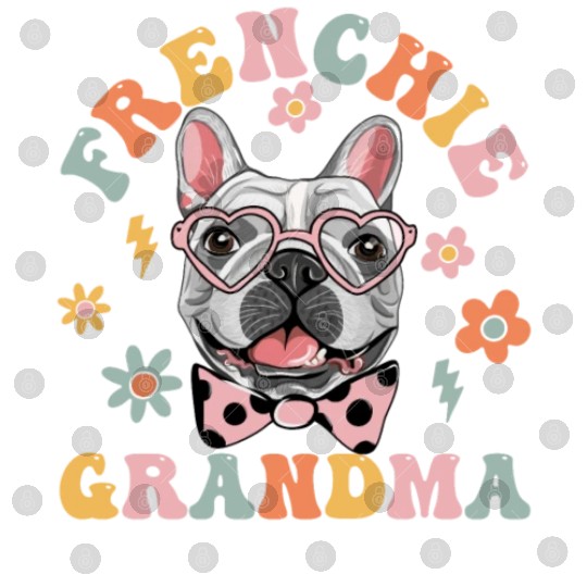 Groovy French Bulldog Lover Digital Files
