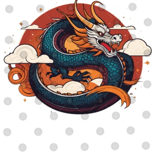 a traditional Chinese dragon Digital Files