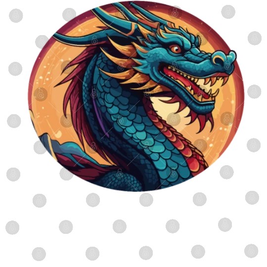 traditional Chinese dragon Digital Files