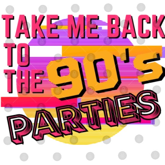 Take me back to the 90's Parties Digital Files