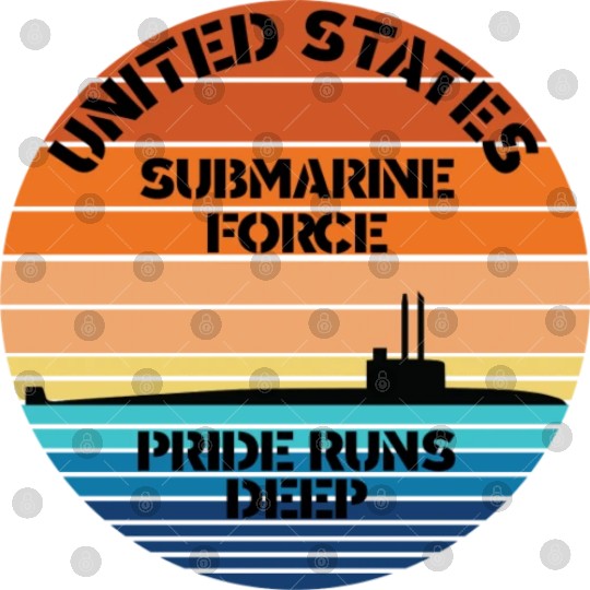 Sunset Us Submarine Force Pride Runs Deep Digital Files
