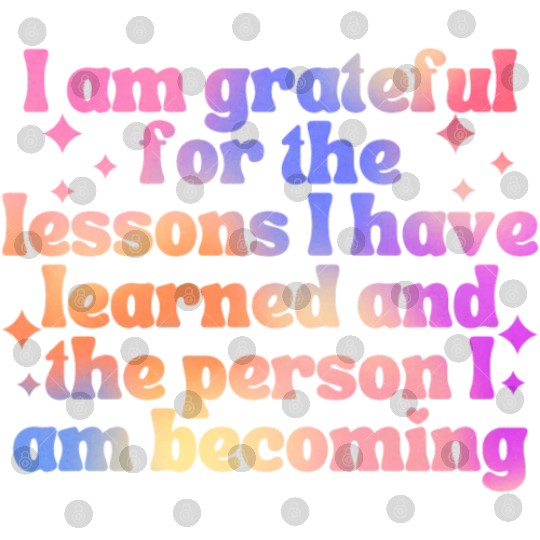 Gratitude Saying I Am Grateful Digital Files