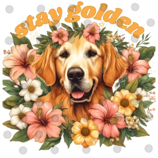 Dog Lovers Golden Retriever Digital Files