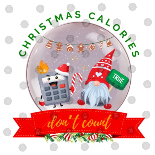 Christmas Calories Don’t Count Cookie Calculator Digital Files