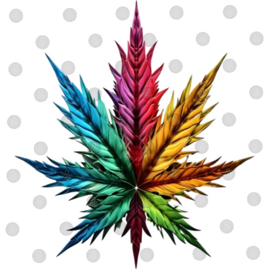 Spectrum Splendor: The Vivid Leaf Digital Files