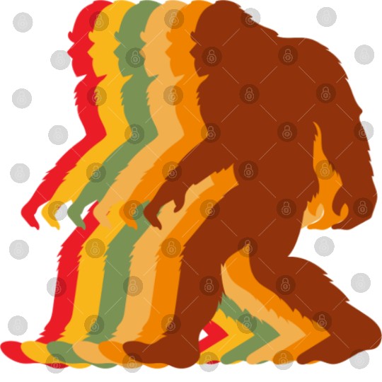 Retro Bigfoot Digital Files