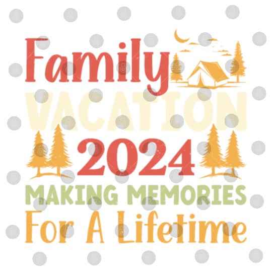 Summer Family Vacation Making Memories Digital Files