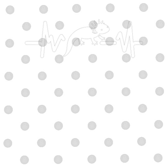 Pulse with Axolotl heartbeat for Axolotl lovers Digital Files