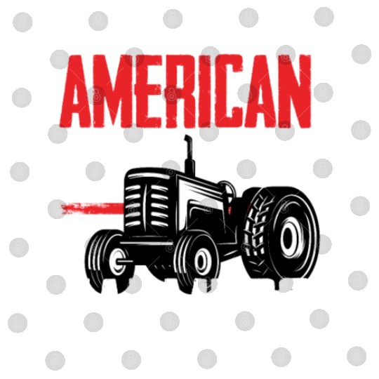 Patriotic US Flag Tractor Farmer Funny Farmer Gift Digital Files