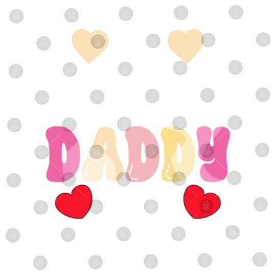 Daddy Is My Valentine Day Dad Family Son Daughter Digital Files