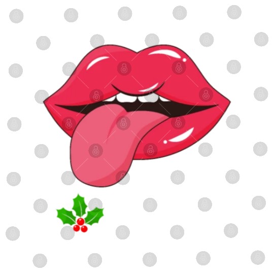 Lick me under the mistletoe ugly Christmas sweater Digital Files