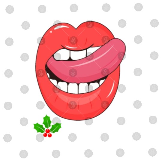 Lick me under the mistletoe ugly Christmas sweater Digital Files