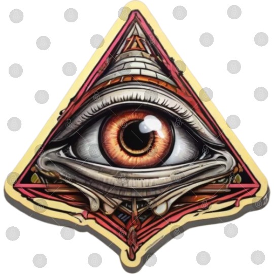 Illuminati one eye symbol of freedom world society Digital Files