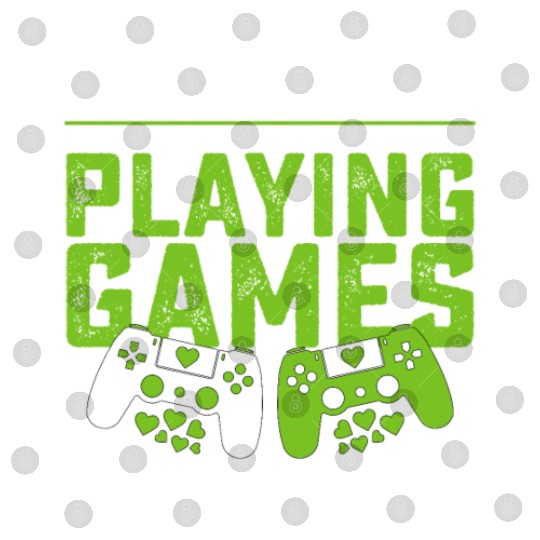 P Is For Playing Games Gamer Gaming St Patrick's Digital Files