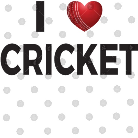I Love Cricket Digital Files