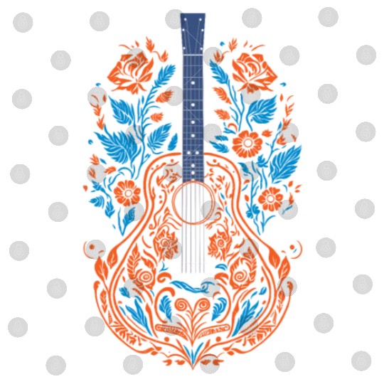 Country Guitar Art Digital Files