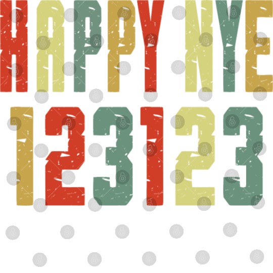 123123 Happy New Year 2024 NYE Digital Files