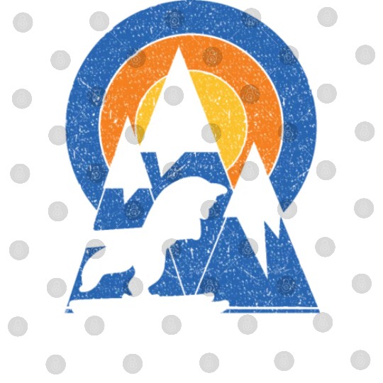 Retro Ski Santa Fe White Fox Digital Files