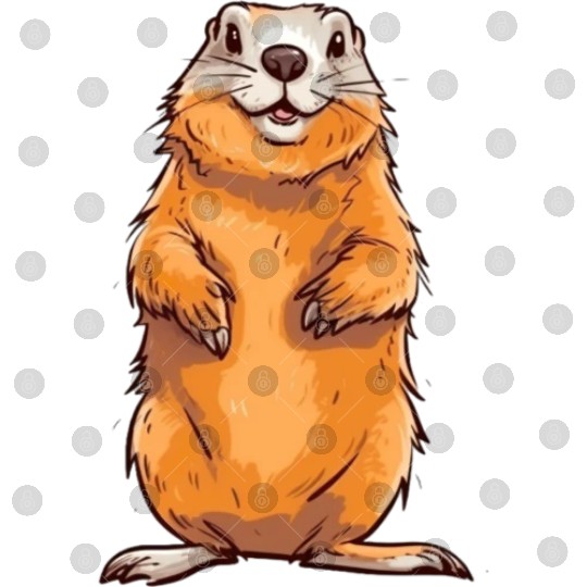 Groundhog Marmot for a Marmot lover groundhog fan Digital Files