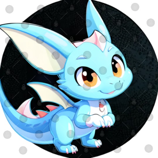 Cutie-Dragons, Cute And Adorable Cartoon Dragon! Digital Files