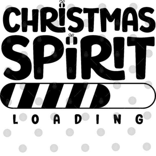 Christmas spirit loading , Funny , Digital Art Digital Files