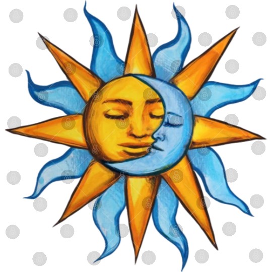 sun moon Digital Files