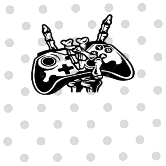 Gamer Skeleton Digital Files