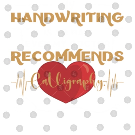 even my doctor recommends calligraphy Digital Files