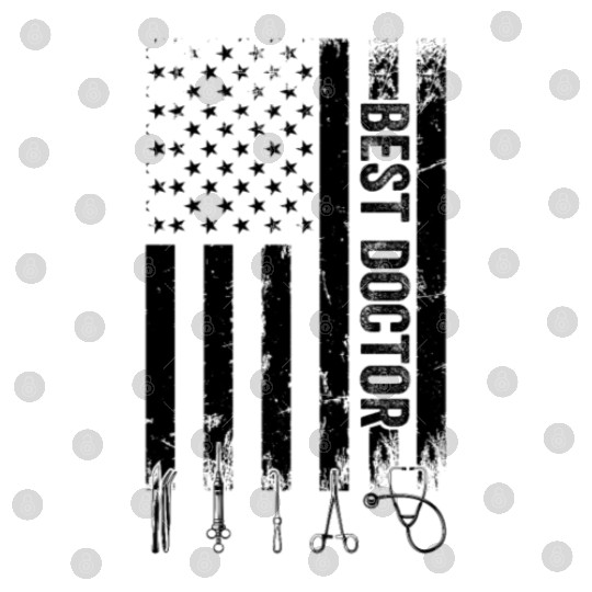 Best Doctor US Flag Hospital Doctor Digital Files